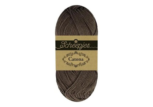 Scheepjes Catona 111 Cocoa Bean