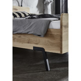 Key West Rough Platform bed solid oak