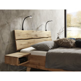 Key West Lotus Bett Eiche massiv