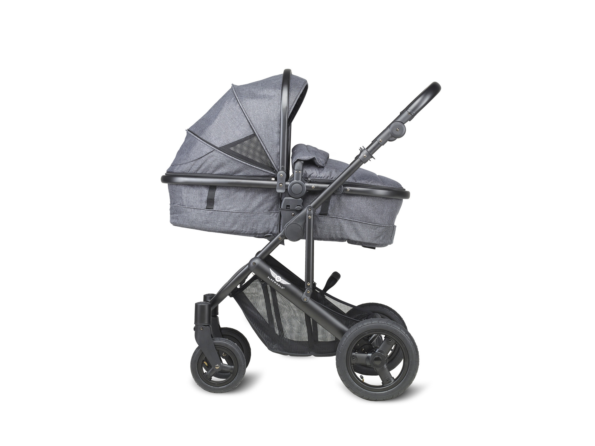 Sleeworld Mobile Kinderwagen | Model 2026 | Grey - Sleeworld