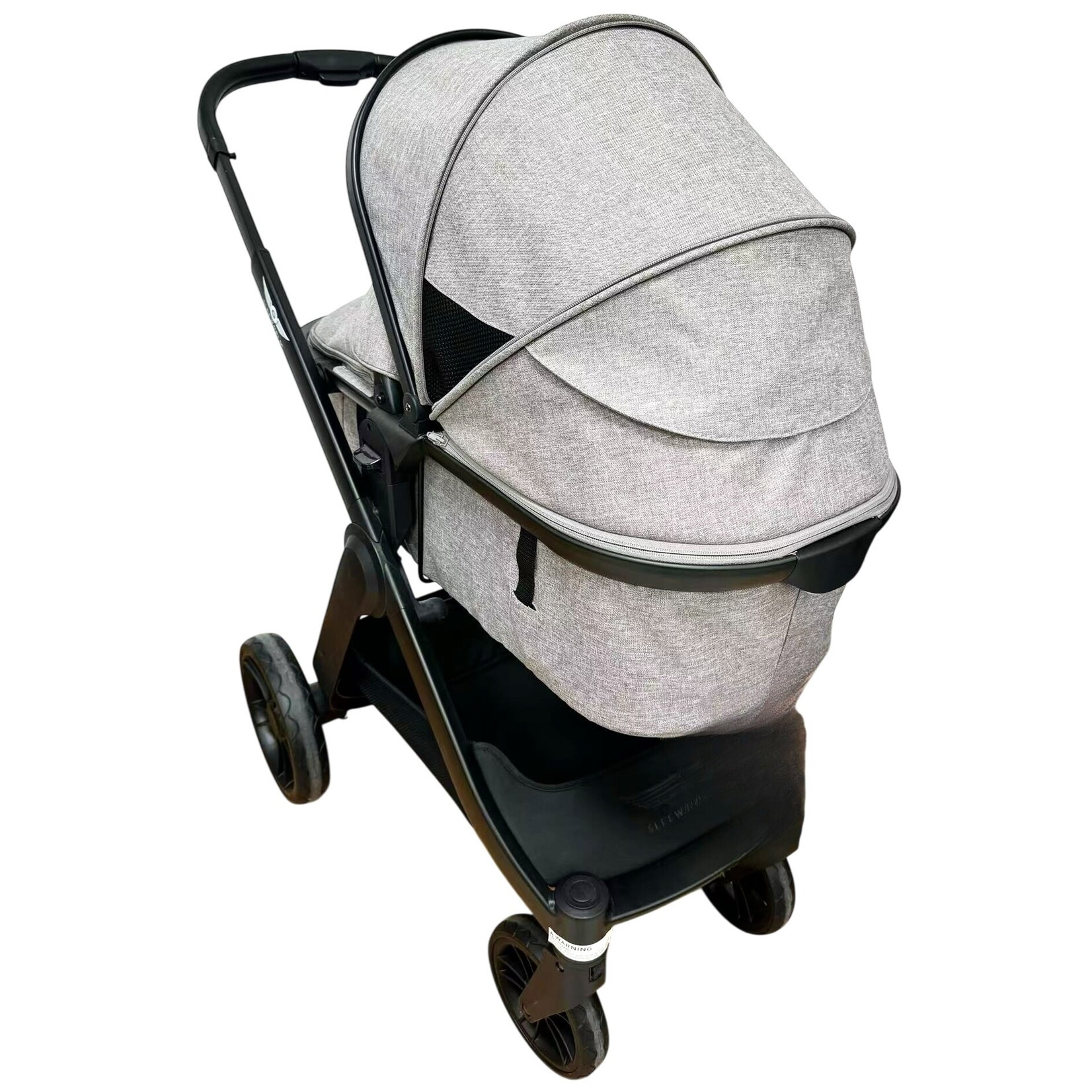 Sleeworld Sleeworld Supreme Kinderwagen | Light Brown/Black