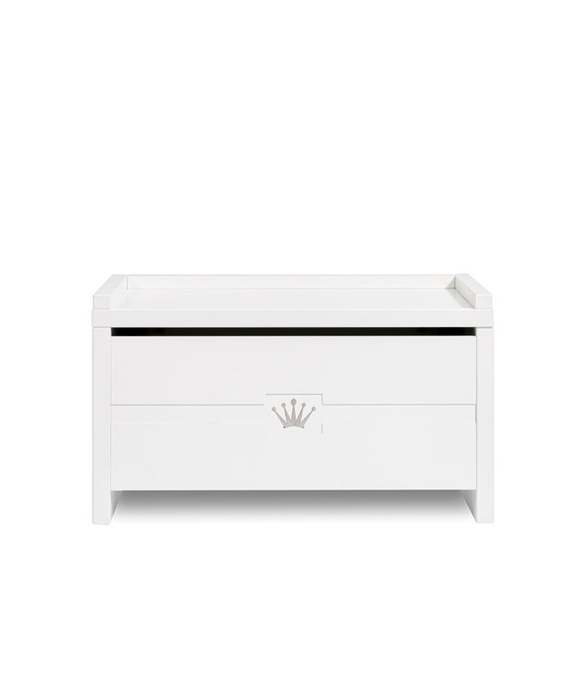 First First - toy box   JUNE - white