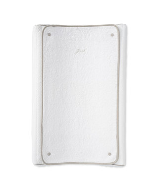 First First - changing pad cover & towel ALIX ETHNIC WHITE - white-beige