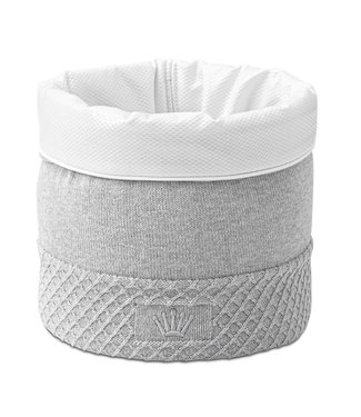 First First - Moonlight Grey - Commode mandje Tricot