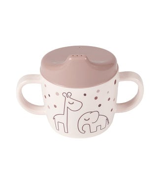 Done by Deer Done by Deer - 2-handle spout cup Dreamy dots Powder