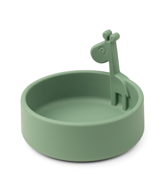 Done by Deer Done by Deer - Peekaboo bowl, Raffi, Green