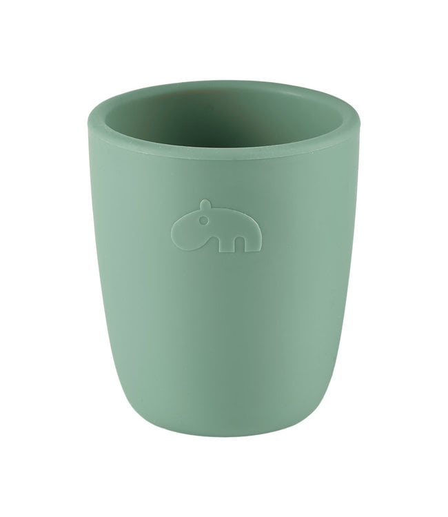Done by Deer Done by Deer - Silicone mini mug, Green