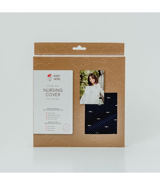 Baby on the move Baby on the move - Borstvoedingsdoek - Deep Blue