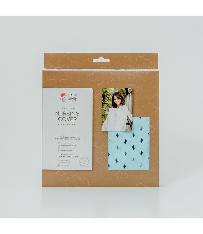 Baby on the move Baby on the move - Borstvoedingsdoek - Groovy Cactus