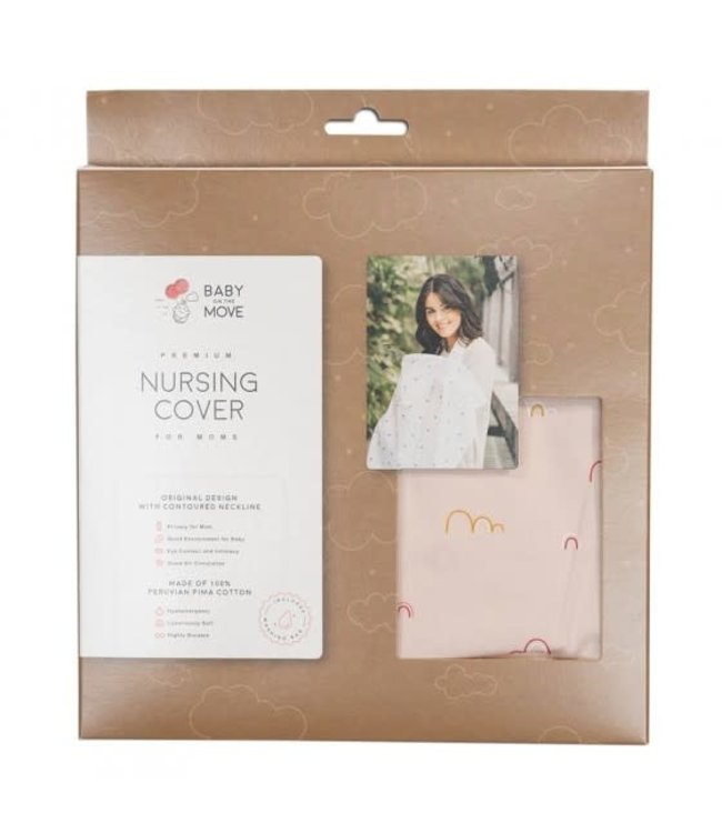 Baby on the move Baby on the move - Borstvoedingsdoek Rainbow Fever