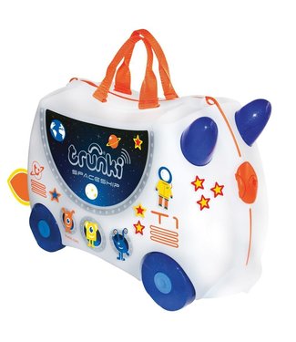 Trunki Trunki - Ride-On: Ruimteschip Skye GITD, Met Stickers
