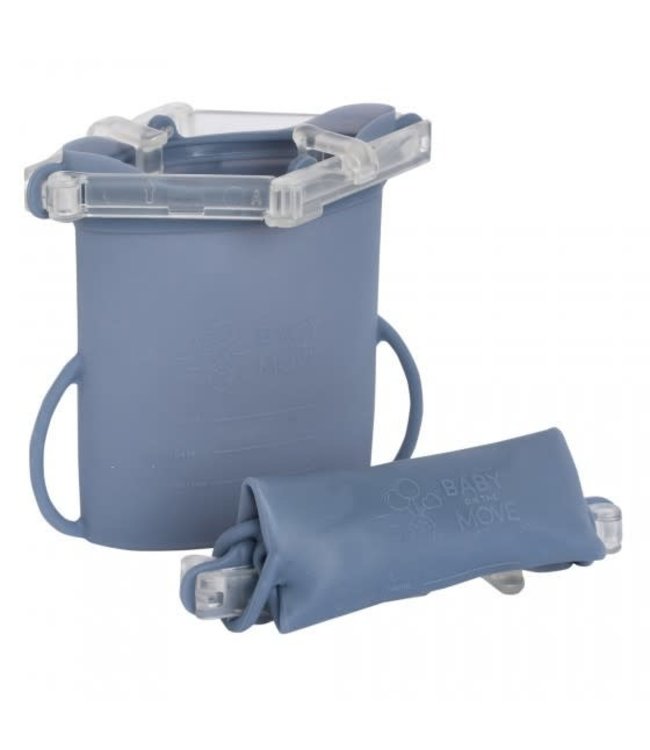 Baby on the move Baby on the move - Yummy Bag 2-Pack - Denim