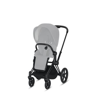 Cybex Platinum PRIAM Onderstel, hardpart van de zit inclusief Matt Black | black 2021