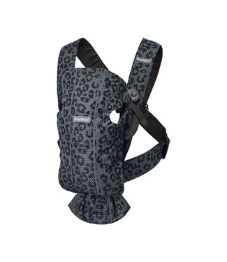 Babybjorn BabyBjorn - Draagzak Mini 3D Mesh Antraciet Luipaard