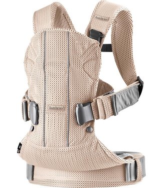 Moeras Berucht voormalig Babybjorn Babybjorn - Draagzak One Air Parelroze 3D Mesh - Orsetto