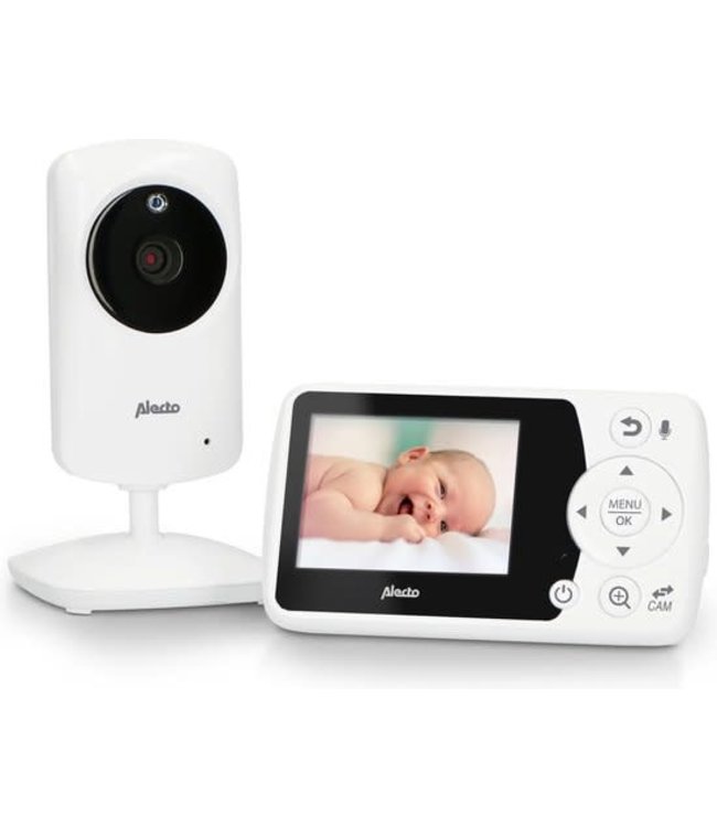 Alecto Alecto - Babyfoon met camera en 2.4'' kleurenscherm, wit