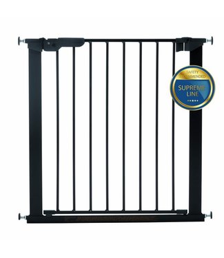 Babydan Babydan - Asta Deurhekje Metaal Zwart (Zonder Verlengstukken)