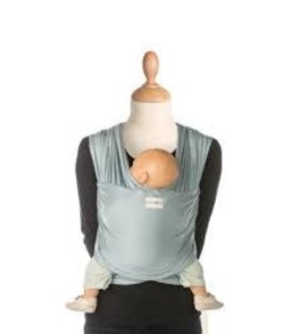 Babylonia baby Carriers - Draagdoek Tricot-Slen Bamboo - Blue Fog - One Size