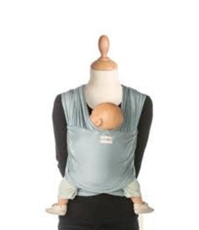 Babylonia baby Carriers - Draagdoek Tricot-Slen Bamboo - Blue Fog - One Size