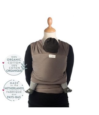 Babylonia baby Carriers - Draagdoek Tricot-Slen Organic - Mild Taupe - One Size
