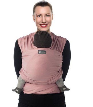 Babylonia baby Carriers - Draagdoek Tricot-Slen Organic - Soft Pink - One Size