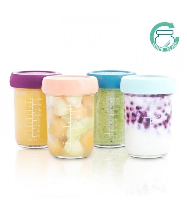 Babymoov Babymoov - Glazen Babybols 220ml x 4