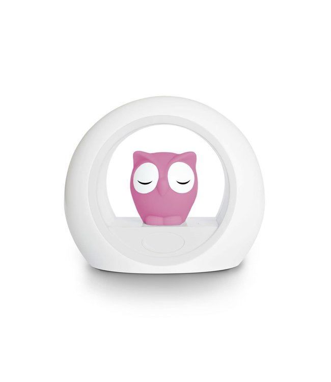 Zazu ZAZU - Nightlight - Owl Pink