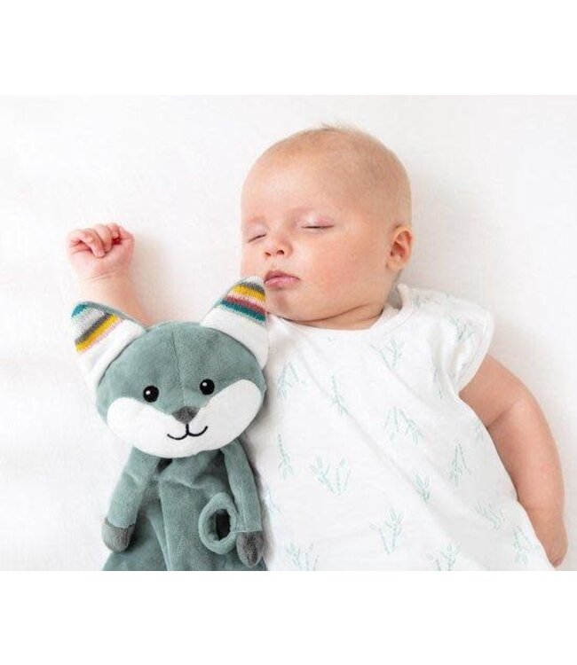Zazu ZAZU - Baby Comforter Fox - Felix - Blue