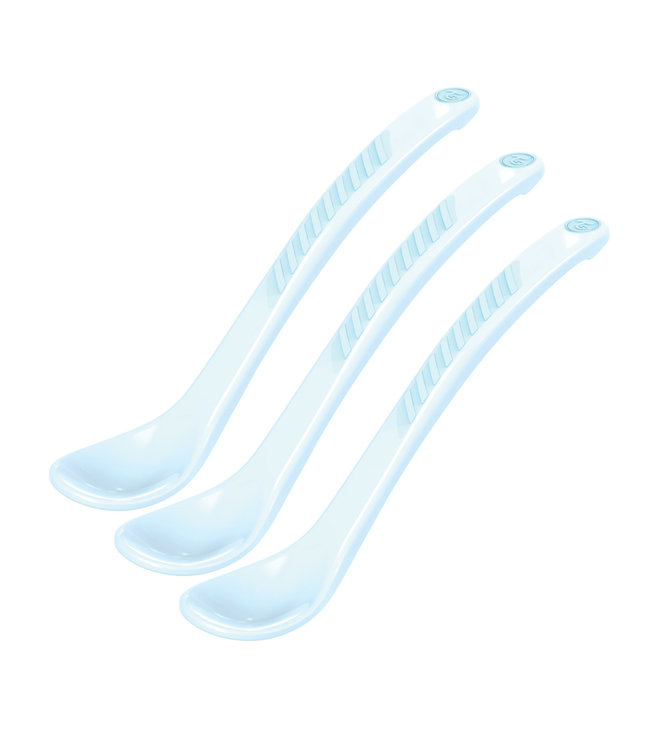 Twistshake Twistshake - Lepel 3 Stuks Pastel Blauw