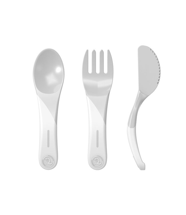 Twistshake Twistshake - Bestek 6M+ Pastel Grey