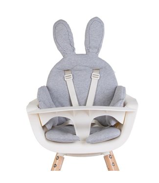 Childhome Childhome - Rabbit Stoelkussen Jersey Grijs