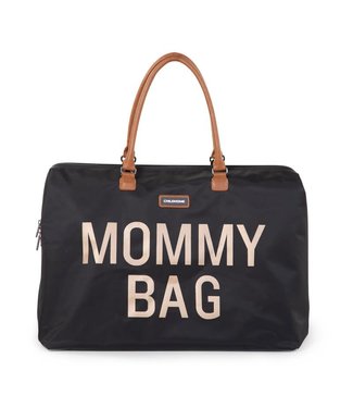 Childhome Childhome - Mommy Bag Groot Zwart/Goud