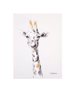 Childhome Childhome - Schilderij Giraf 30X40