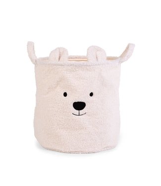 Childhome Childhome - TEDDY BASKET 40x40x40 OFF WHITE