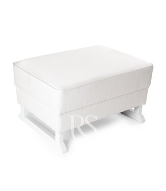 Rocking Seats Rocking Seats - Bliss Footstool snow white, white legs