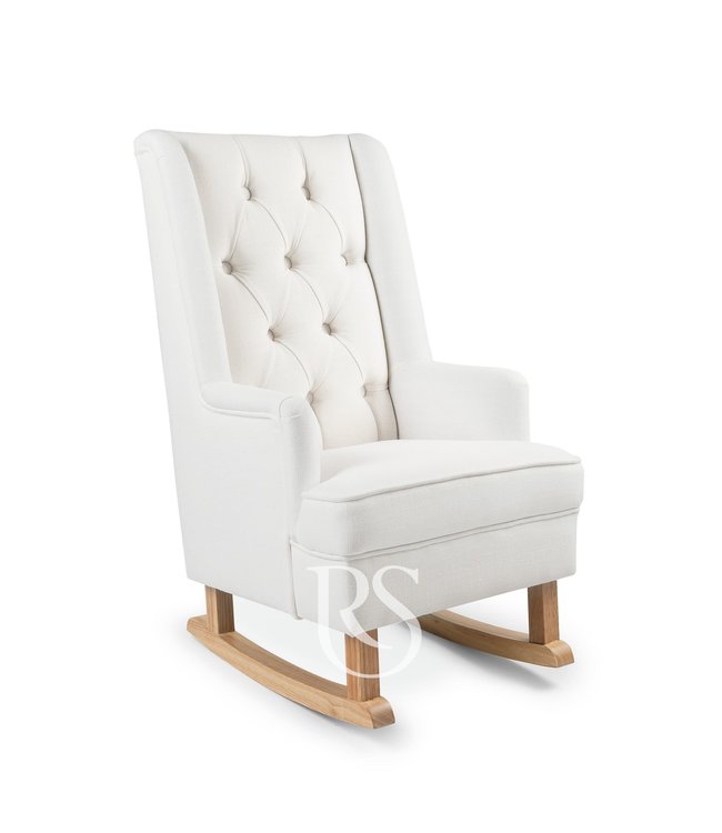 Rocking Seats Rocking Seats - Kids Schommelstoel Royal Rocker Snow White. Natural Legs