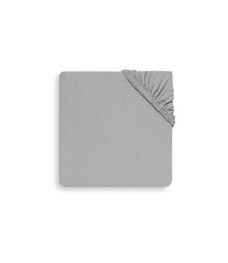 Jollein Jollein - Hoeslaken Peuterbed Jersey 70x140/75x150cm - Soft Grey