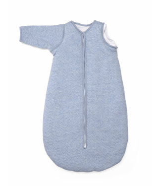 Poetree Kids Poetree Kids - Slaapzak 70cm - Chevron Denim Blue