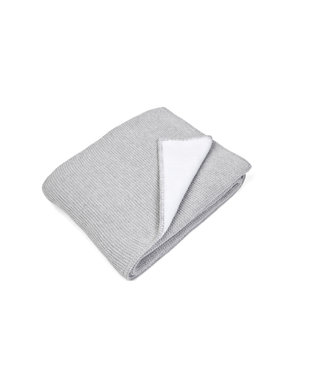 Poetree Kids Poetree Kids - Baby Bed  Blanket Antibes Grey Melange Sparkles (100x135cm)