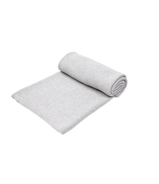 Poetree Kids Poetree Kids - Gebreide ledikant Light Grey Melange (100x135cm)