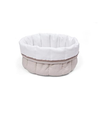 Poetree Kids Poetree Kids - Round Toiletrytas - Verzorgingstas - Oxford Taupe