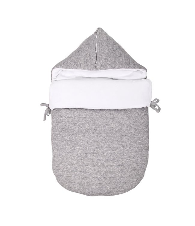 Poetree Kids Poetree Kids - Voetenzak/Engelennestje - Star Grey Melange