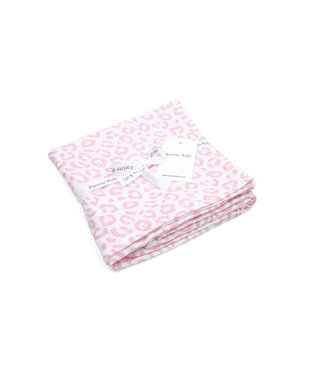 Poetree Kids Poetree Kids - Swaddle Roze luipaardprint