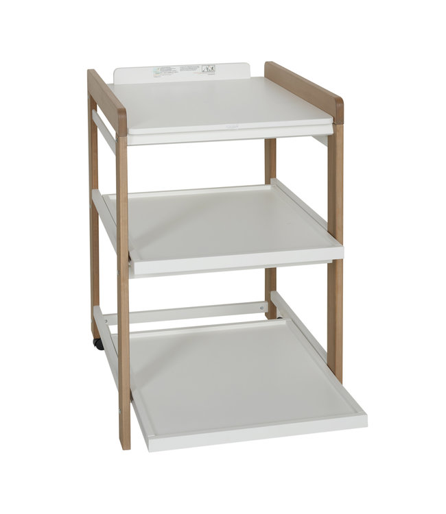 Quax Quax - Luiertafel Comfort - White - Naturel