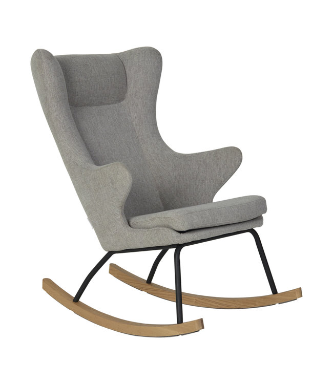Quax Quax - Rocking Adult Chair De Luxe - Sand Grey