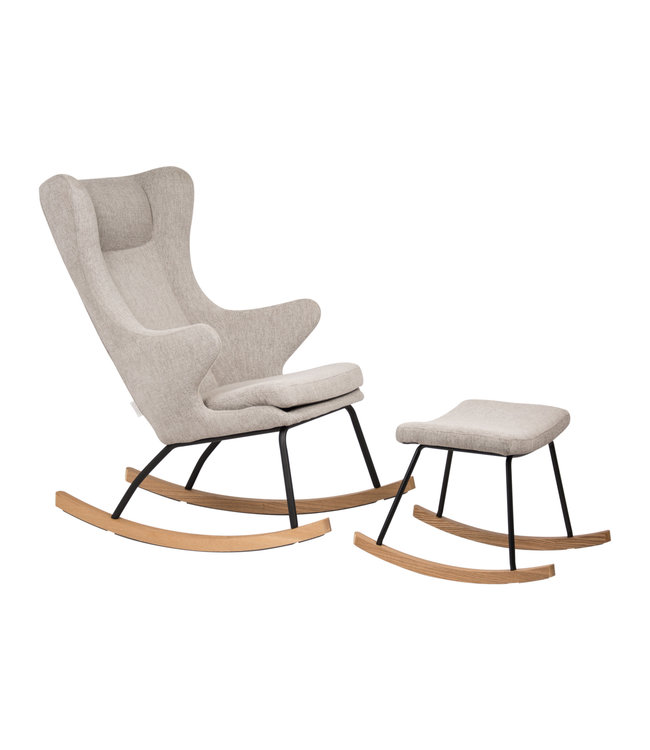 Quax Quax - Hocker  Rocker De Luxe - Sand Grey
