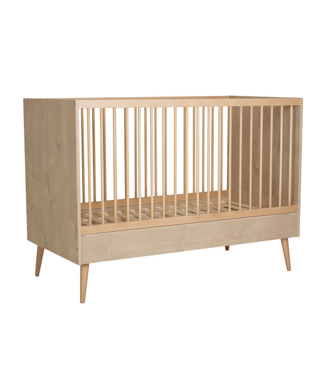 Quax Quax - Cocoon Bed 140*70 Cm - Natural Oak