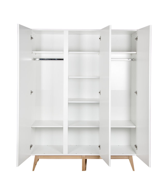 Quax Quax - Trendy Kast 3 Deuren - White