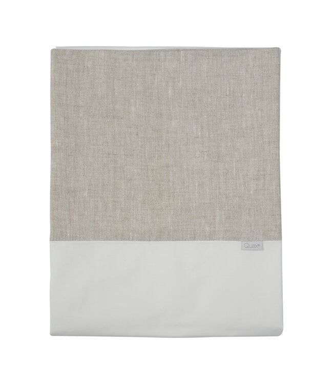 Quax Quax - Donsovertrek Bed + Sloop - Natural Linen