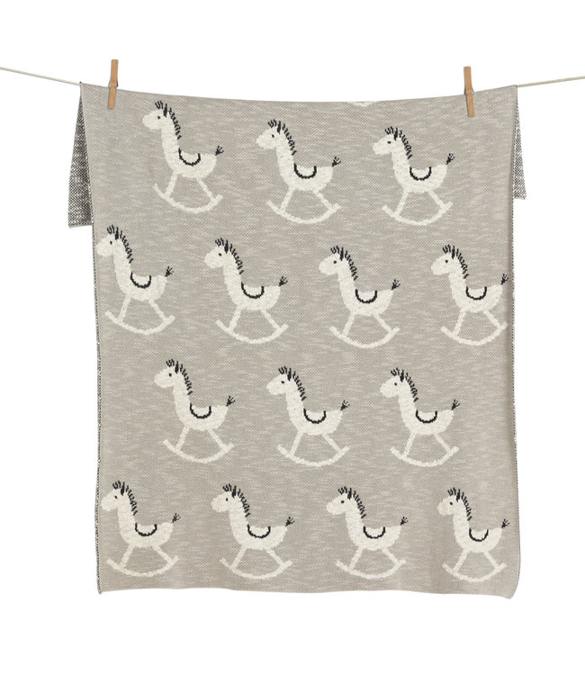 Quax Quax - Dekentje - On The Go Xl - Rock Horse